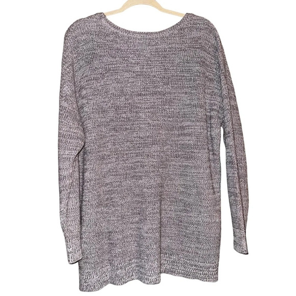 TORRID Marl Keyhole Tunic Top Sweater Grey Gray Size 2 2X - Picture 9 of 14